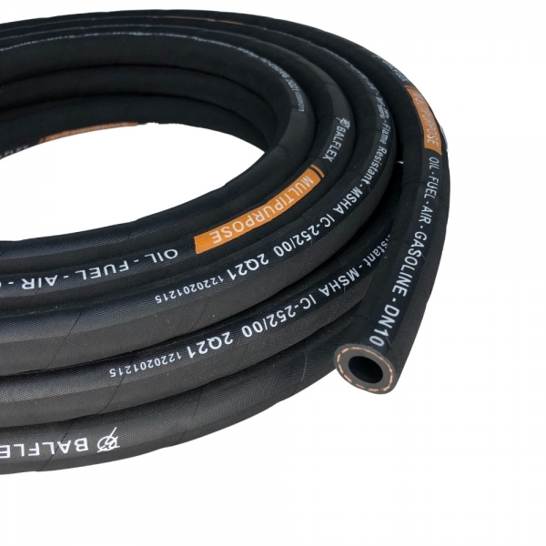 Mangueira Balflex Combustível Multiuso 21bar 1/4 6mm 1mt