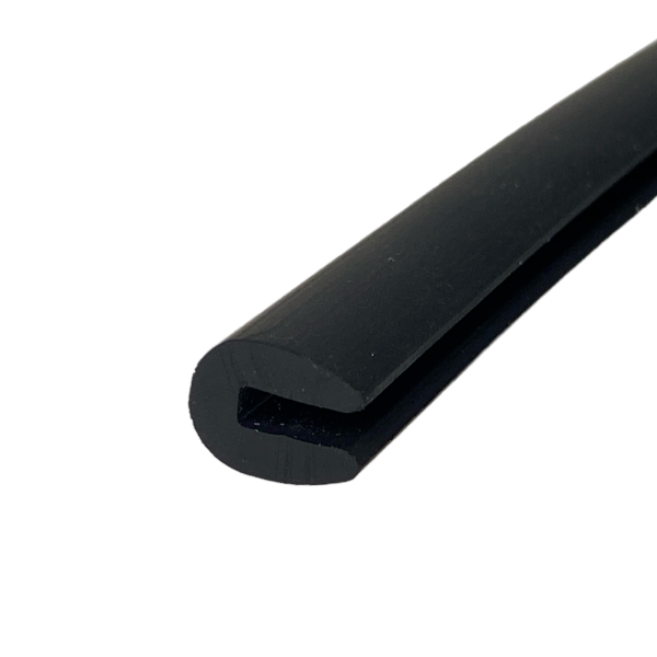 Perfil Borracha U Galão Acabamento U001 2,5x7,0x9,0mm 1mt