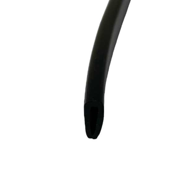 Perfil Borracha U Galão Acabamento U003 1,8x4,0x10mm 1mt