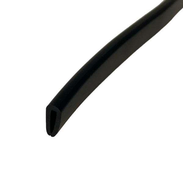 Perfil Borracha U Galão Acabamento U003 1,8x4,0x10mm 1mt