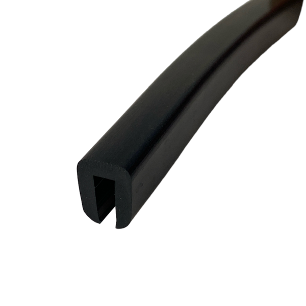 Perfil Borracha U Galão Acabamento U006 4,0x10,0x13mm 1mt