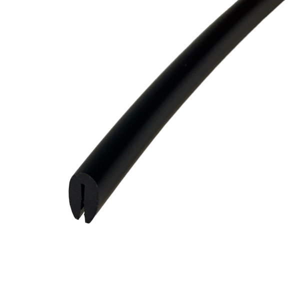 Perfil Borracha U Galão Acabamento U022 1,0x6,0x10mm 1mt