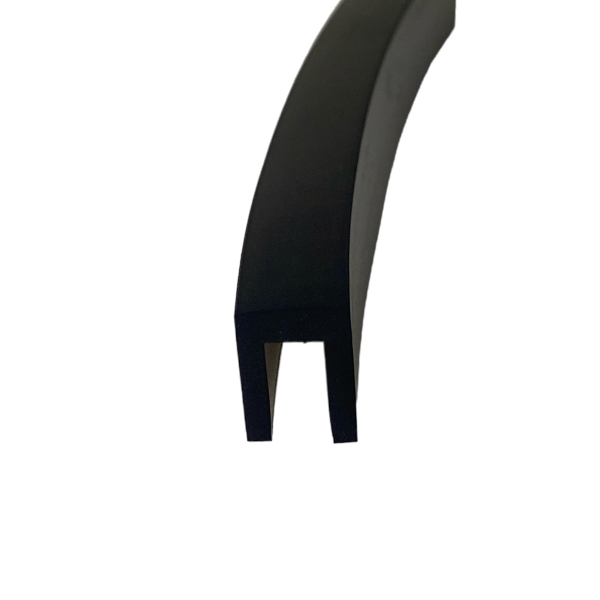 Perfil Borracha U Galão Acabamento U041 5,0x10,0x12mm 1mt