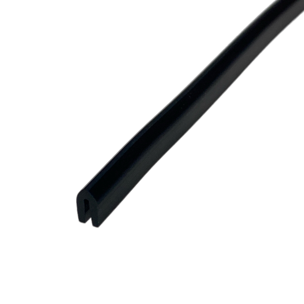 Perfil Borracha U Galão Acabamento U046 1,0x3,0x6,0mm 1mt