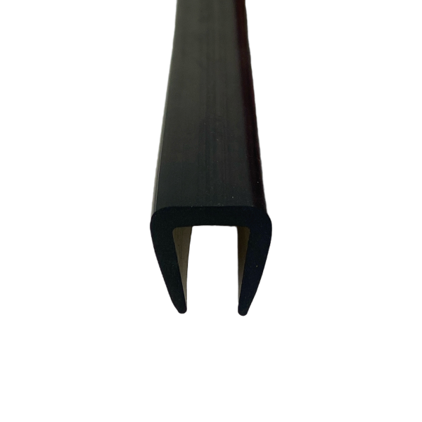 Perfil Borracha U Galão Acabamento U119 10x15x16mm 1mt