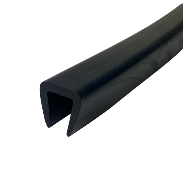 Perfil Borracha U Galão Acabamento U119 10x15x16mm 1mt