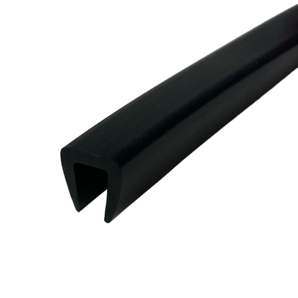 Perfil Borracha U Galão Acabamento U121 8,0x13x15mm 1mt