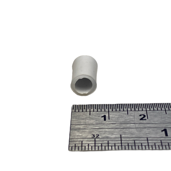 Ponteira Pé Cadeira Externa Redonda 3/16 5mm Branca 1un