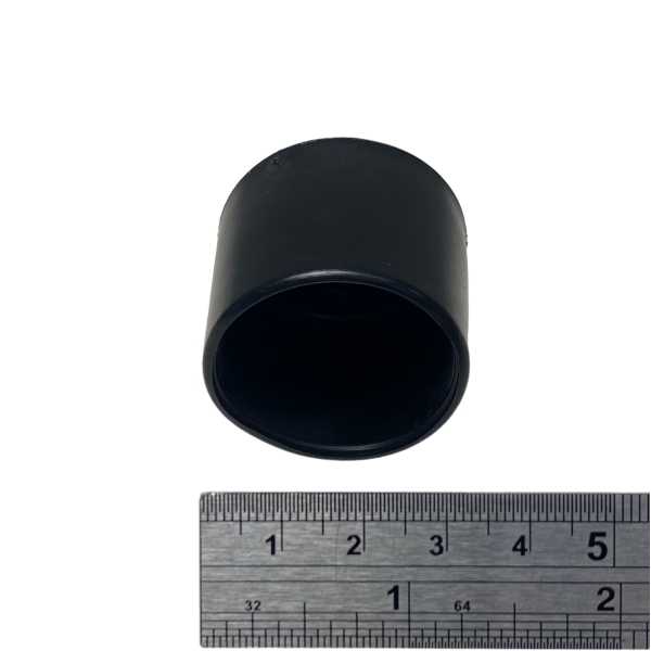 Ponteira Pé Cadeira Externa Redonda 1.1/4 32mm Preta 1un