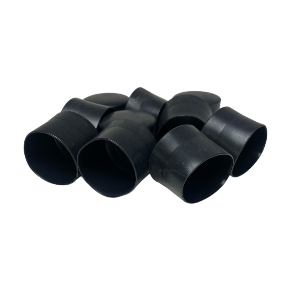 Ponteira Pé Cadeira Externa Redonda 1.3/4 45mm Preta 1un