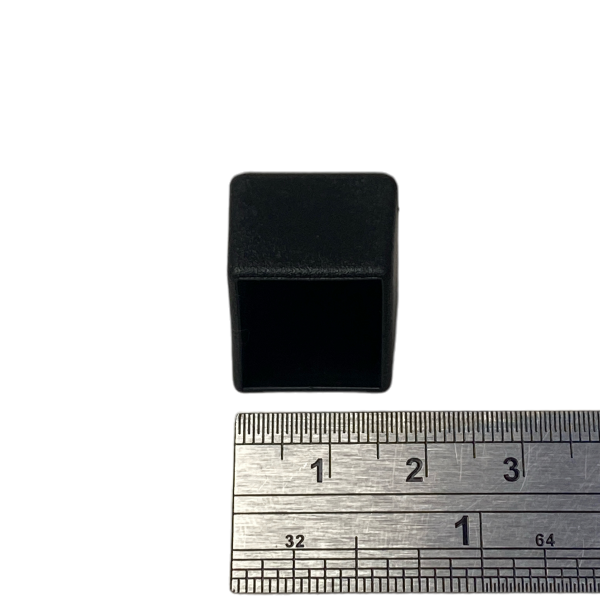 Ponteira Pézinho Pé Cadeira Externa Quadrada 16x16mm 1un