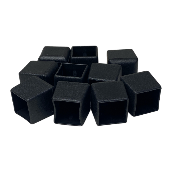 Ponteira Pézinho Pé Cadeira Externa Quadrada 16x16mm 1un