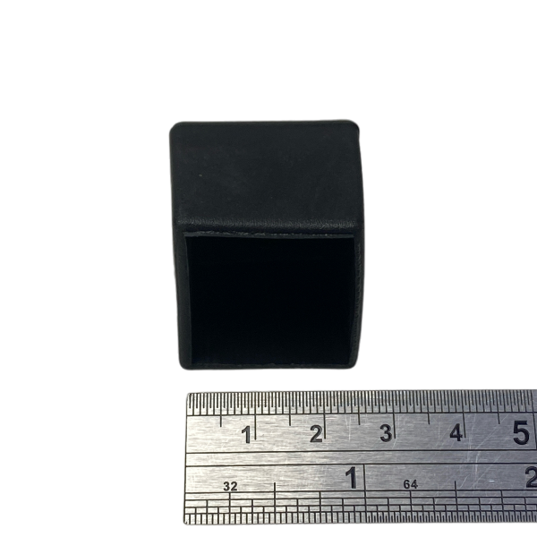 Ponteira Pézinho Pé Cadeira Externa Quadrada 25x25mm 1un