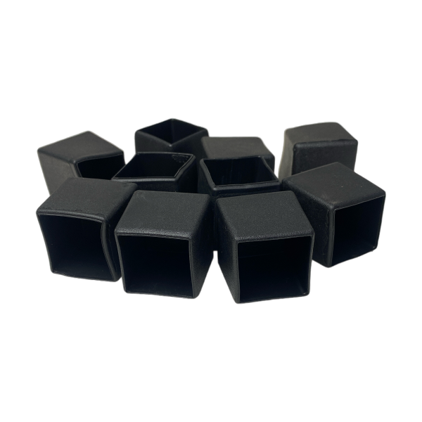 Ponteira Pézinho Pé Cadeira Externa Quadrada 30x30mm 1un