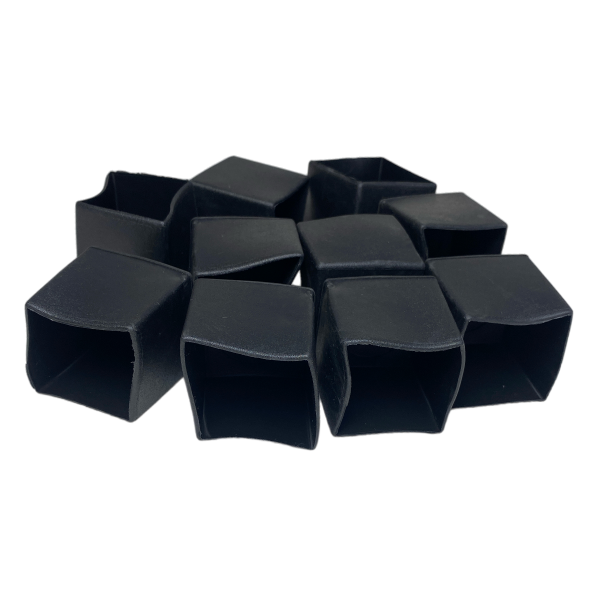 Ponteira Pézinho Pé Cadeira Externa Quadrada 40x40mm 1un