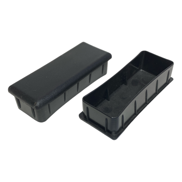 Ponteira Interna Para Pé de Cadeira Retangular 40x100mm 1un