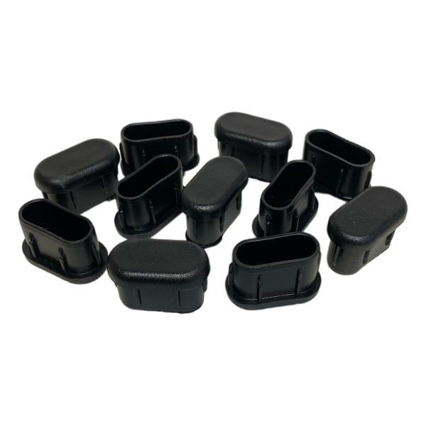 Ponteira Interna Oval Oblonga Pé de Cadeira 16x30mm 1un