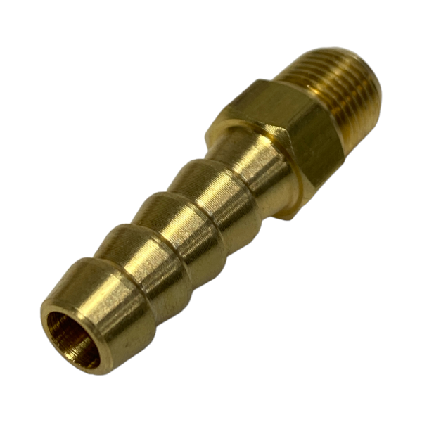 Espigão Espiga Latão Rosca Macho 1/8 X Mangueira 5/16