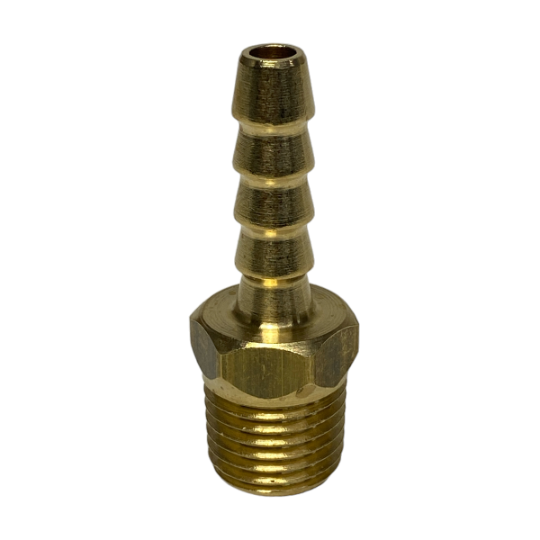 Espigão Espiga Latão Rosca Macho 1/4 X Mangueira 1/4