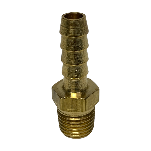 Espigão Espiga Latão Rosca Macho 1/4 X Mangueira 5/16