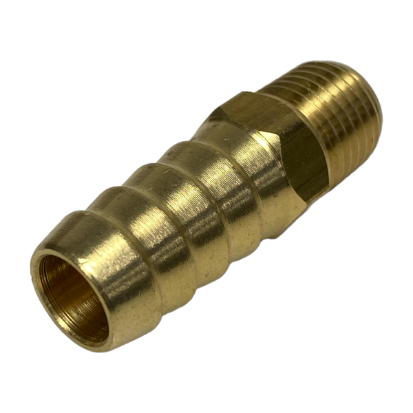 Espigão Espiga Latão Rosca Macho 1/4 X Mangueira 1/2