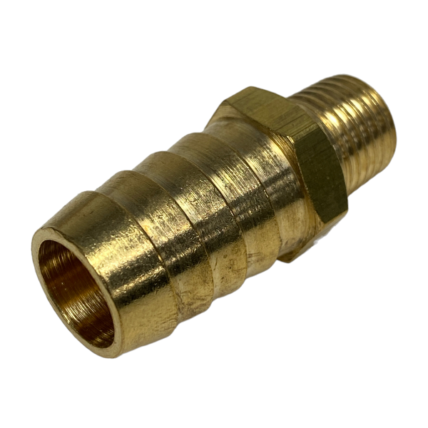 Espigão Espiga Latão Rosca Macho 1/4 X Mangueira 5/8