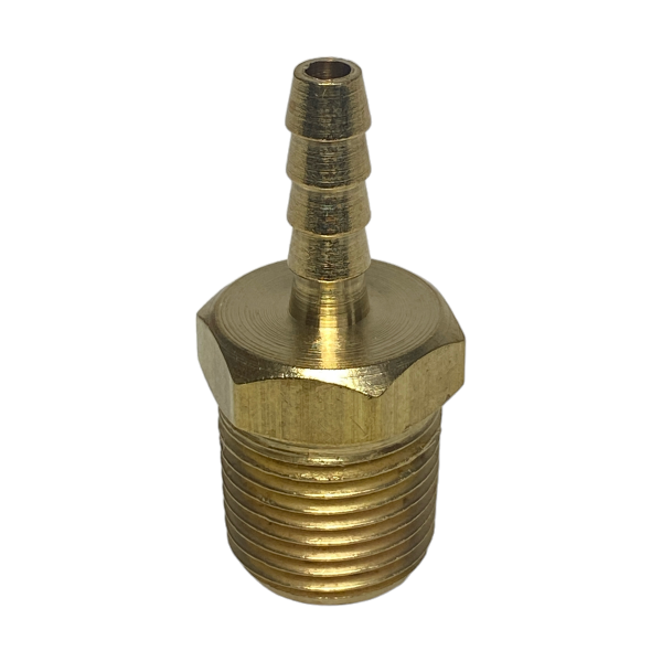 Espigão Espiga Latão Rosca Macho 1/2 X Mangueira 1/4