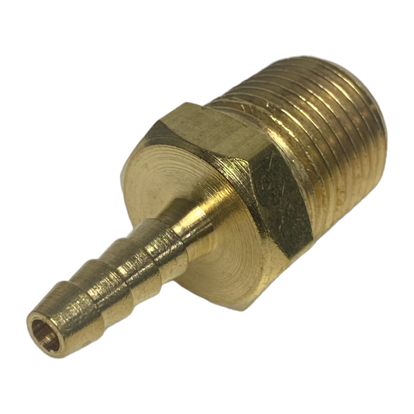 Espigão Espiga Latão Rosca Macho 1/2 X Mangueira 1/4