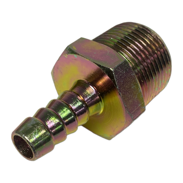 Espigão Espiga Aço Rosca Macho 1 Pol X Mangueira 1/2