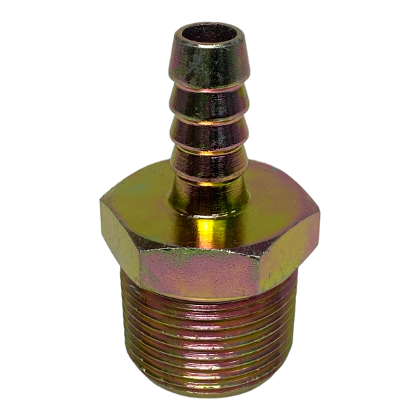 Espigão Espiga Aço Rosca Macho 1 Pol X Mangueira 1/2