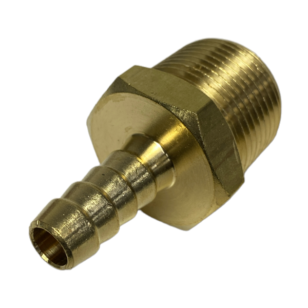 Espigão Espiga Latão Rosca Macho 1 Pol X Mangueira 1/2