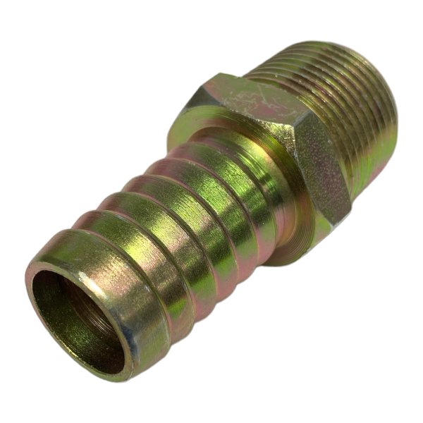 Espigão Espiga Aço Rosca Macho 1 Pol X Mangueira 1 Pol