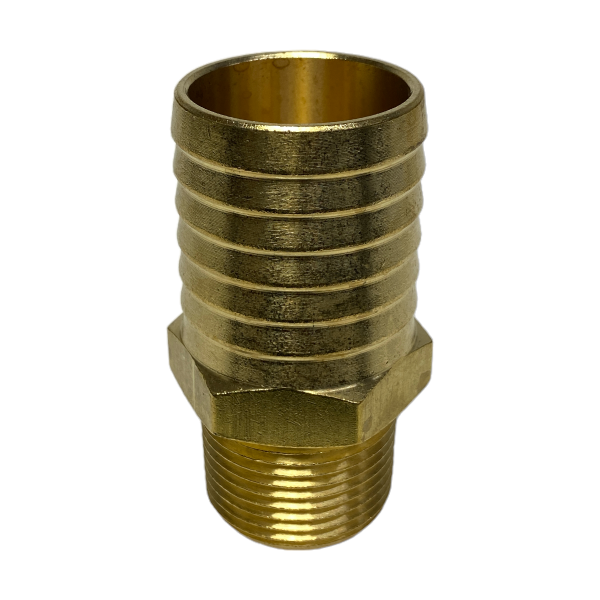 Espigão Espiga Latão Rosca Macho 1 Pol X Mangueira 1.1/2
