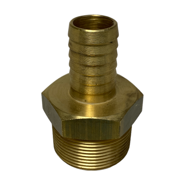 Espigão Espiga Latão Rosca Macho 1.1/2 X Mangueira 1 Pol