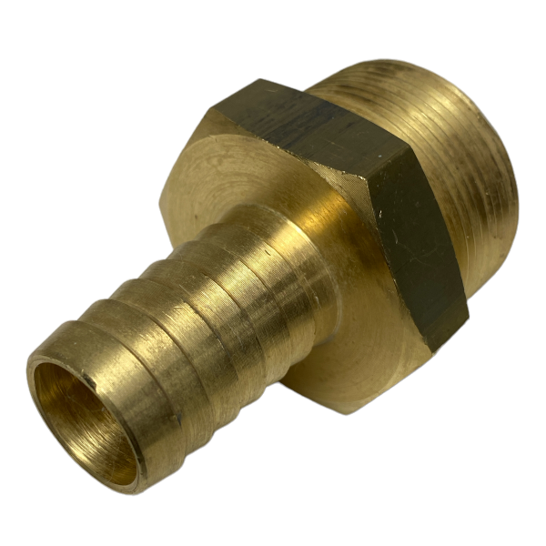 Espigão Espiga Latão Rosca Macho 1.1/2 X Mangueira 1 Pol