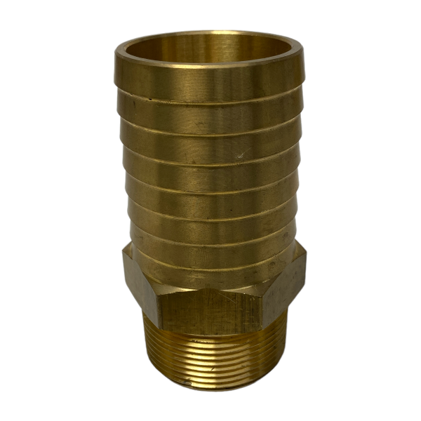 Espigão Espiga Latão Rosca Macho 1.1/2 X Mangueira 2 Pol