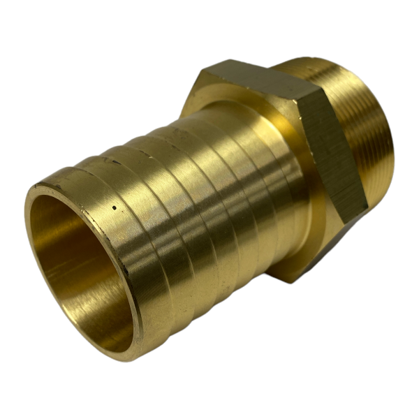 Espigão Espiga Latão Rosca Macho 2 Pol X Mangueira 2 Pol