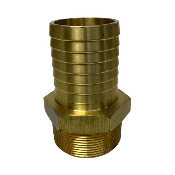 Espigão Espiga Latão Rosca Macho 2 Pol X Mangueira 2 Pol