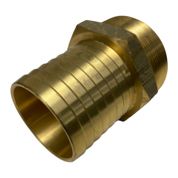 Espigão Espiga Latão Rosca Macho 2.1/2 X Mangueira 2.1/2
