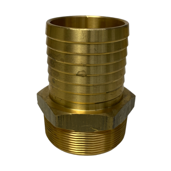 Espigão Espiga Latão Rosca Macho 2.1/2 X Mangueira 2.1/2