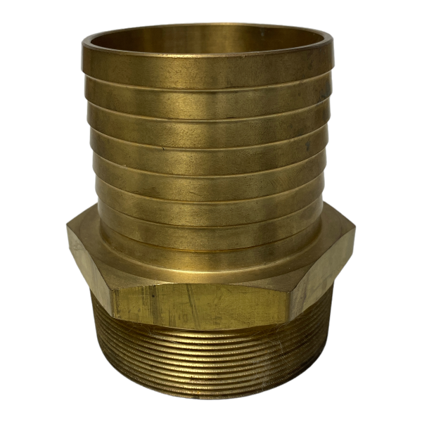 Espigão Espiga Latão Rosca Macho 3 Pol X Mangueira 3 Pol