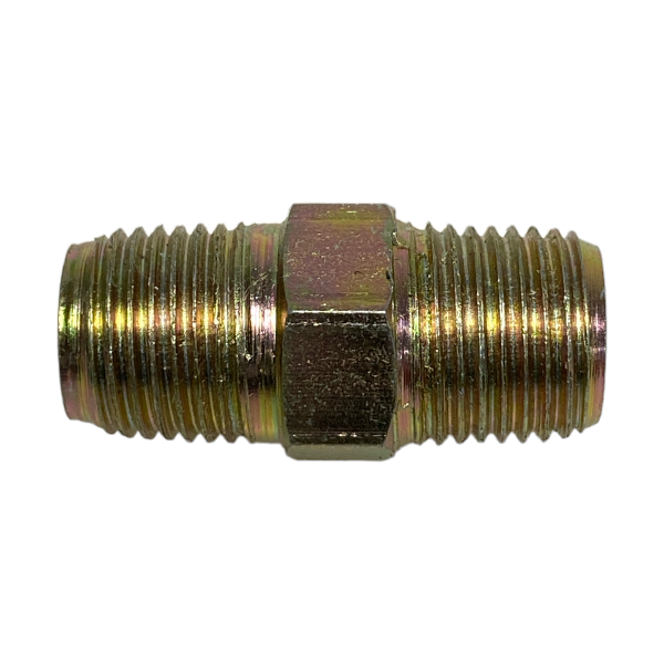 Niple Duplo Aço Rosca NPT 1/8 x 1/8 Macho União Junção