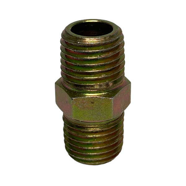Niple Duplo Aço Rosca NPT 1/4 x 1/4 Macho União Junção