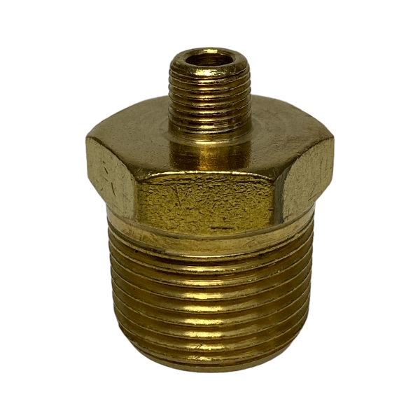 Niple Duplo Aço Redução Rosca NPT 3/4 x 1/8 Macho União