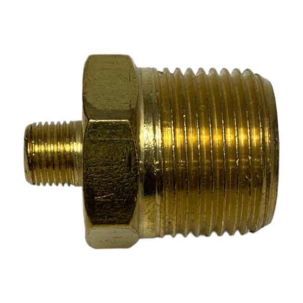 Niple Duplo Aço Redução Rosca NPT 3/4 x 1/8 Macho União