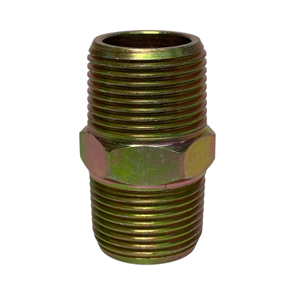 Niple Duplo Aço Rosca NPT 3/4 x 3/4 Macho União Junção