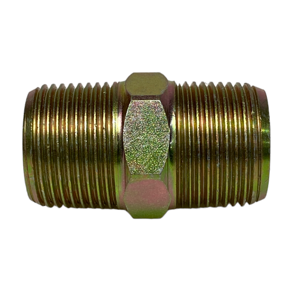 Niple Duplo Aço Rosca NPT 3/4 x 3/4 Macho União Junção