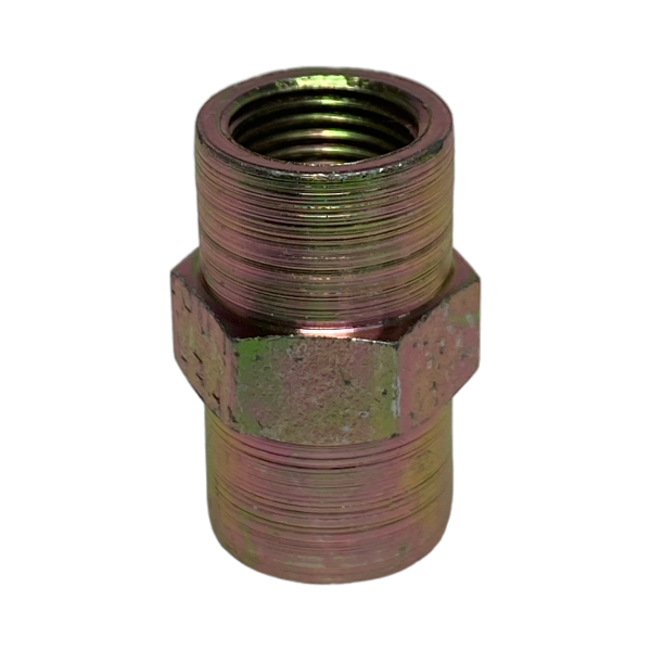 Luva União Aço Rosca Fêmea 1/8 x 1/8 Conexão Emenda