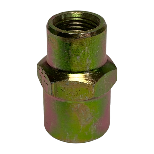 Luva Redução Aço Rosca Fêmea 1/4 x 1/8 Conexão Emenda