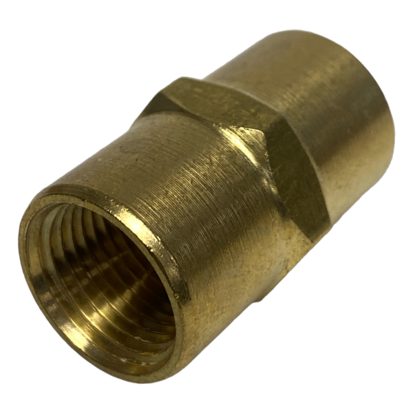 Luva União Latão Rosca Fêmea 3/8 x 3/8 Conexão Emenda